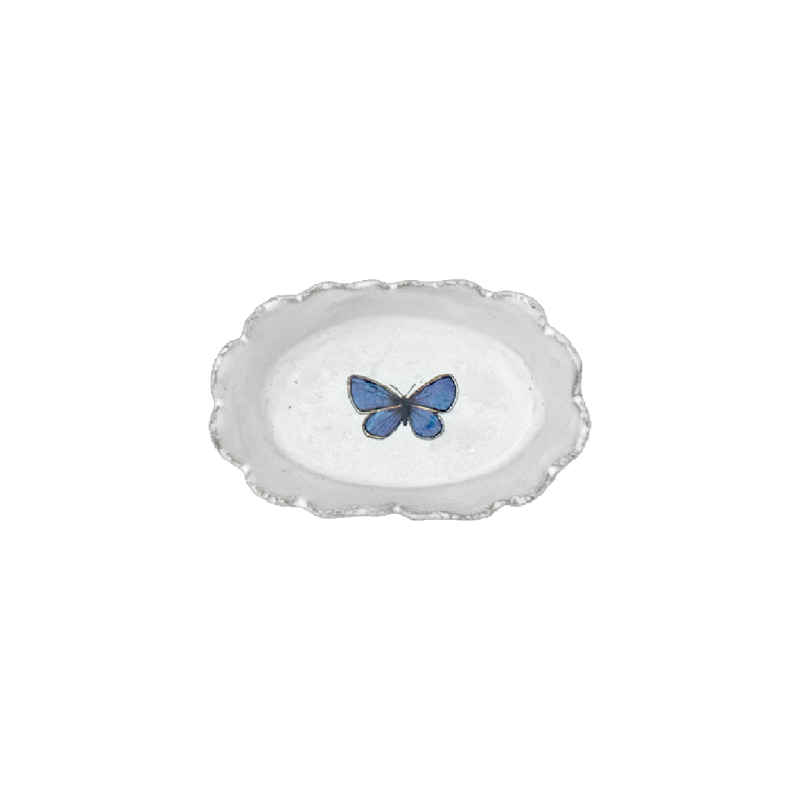 צלוחית Dark blue butterfly